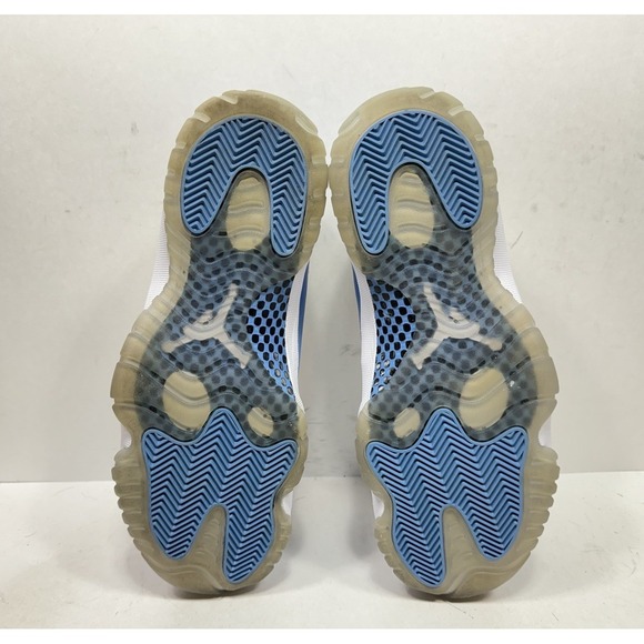 Jordan 11 Retro Low UNC White University Blue 528895-106 Sneaker Mens Sz 9 2017 main image 4